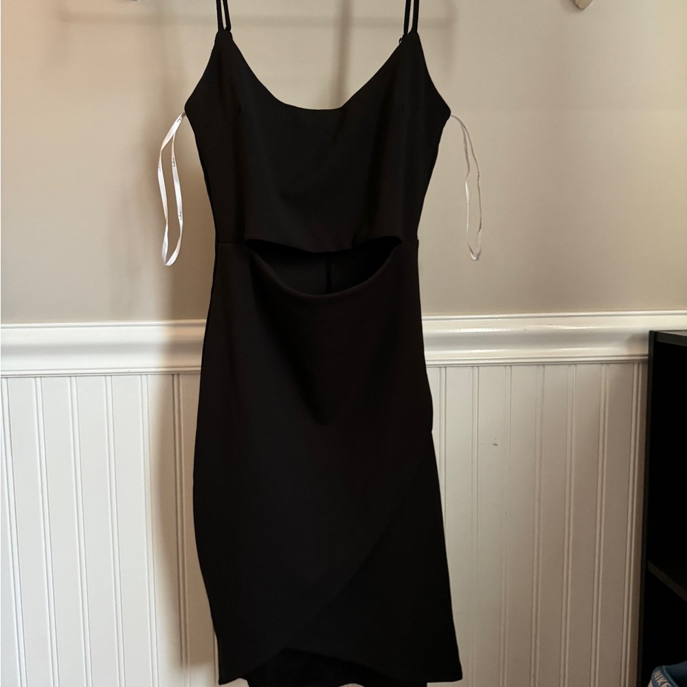 Lulus Black Sleeveless Dress